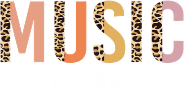 Leopard Music Teacher Cute Back To School Supplies Gift Women's T-Shirt