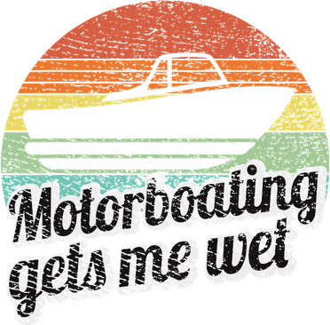 Motorboating Gets Me Wet Women Motor Boat Captain Polo