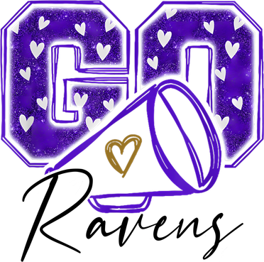 Go Cheer Ravens Sprots Fan Team Button
