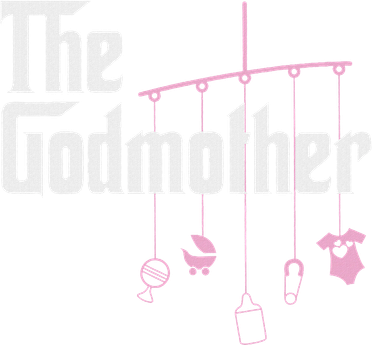 The Godmother Of New Baby Girl Funny Pun Gift Women's Tank Top