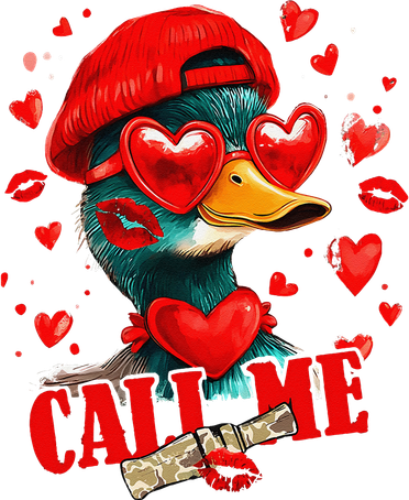 Call Me Valentines Duck Hunting Lover For Hunter Women's Sweatshirt