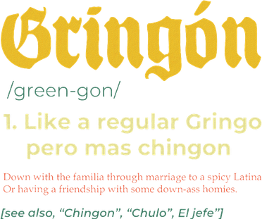 Gringon Like A Regular Vintage Funny GringóN Definition Women's Dry Zone Grid Polo