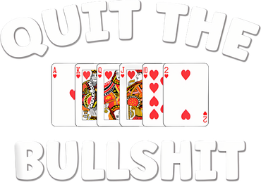 Funny Card Player Pitch Quit The Bullshit Tank Top