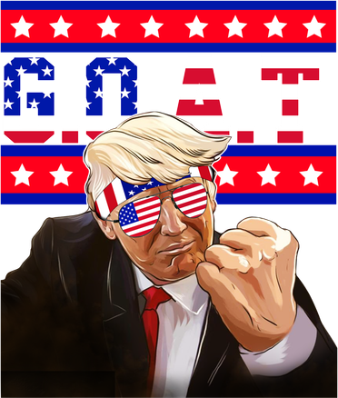 Donald Trump Goat Women's Long Sleeve Shirt