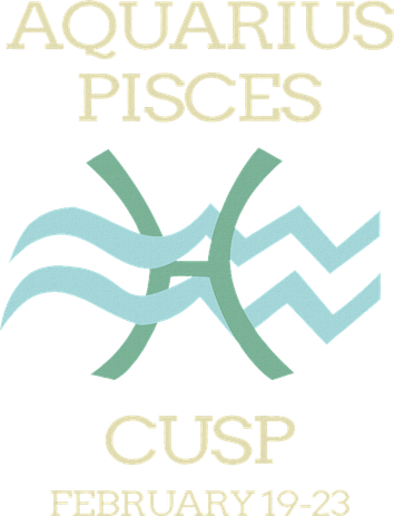 Aquarius Pisces Cusp Zodiac Horoscope Backpack