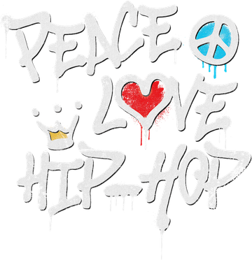 Peace Love Hip Hop Dancing Bucket Hat