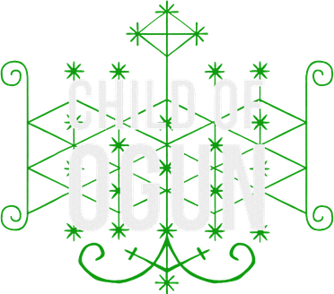 Yoruba African God Hoodoo Veve Orisha Child Of Ogun Women's Long Sleeve Shirt