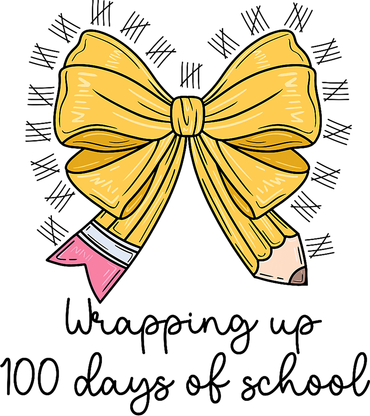 Coquette Bow Teacher 100th Day Of School Teacher Doggie Tank