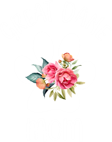 Great Dane Mom Gift Dog Paw Gift For Her Pet Lover Toddler Hoodie