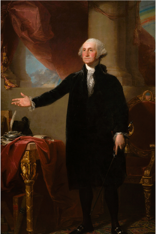 George Washington Portrait Women's T-Shirt