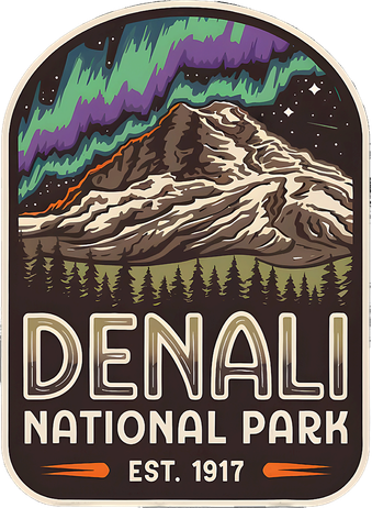 Mount Denali Alaska Mountain Denali National Park Women's Dry Zone Grid Polo
