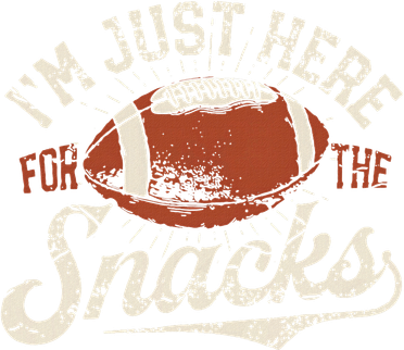 IM Just Here For The Snacks Funny Fantasy Football League Hat