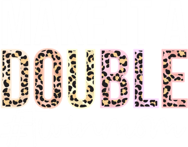 Make It A Double Twin Mom Of Twins Twin Mother Cool Gift Kids Long Sleeve Shirt