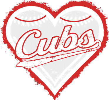 Vintage Cubs Heart Throwback Retro Classic Beanie