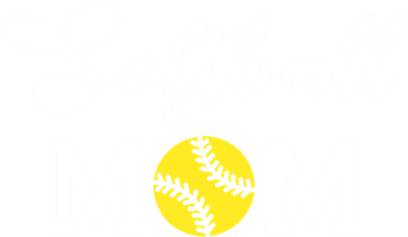 Softball Mom Gift Golf Towel