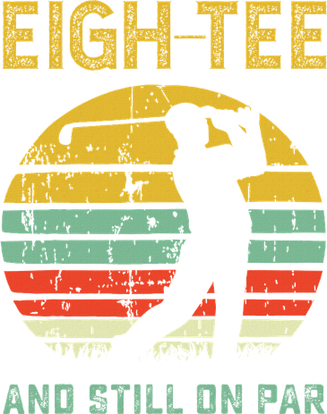 Funny 80th Birthday Golf Pun Golfing 80 Year Old Golfer Women's Long Sleeve Shirt