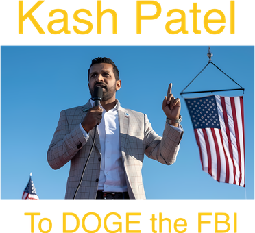 Ryanceyreturns Kash Patel το Doge The Fbi Toddler T-Shirt