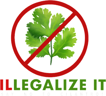 I Hate Cilantro Illegalize It Say No To Cilantro! Kids Hoodie