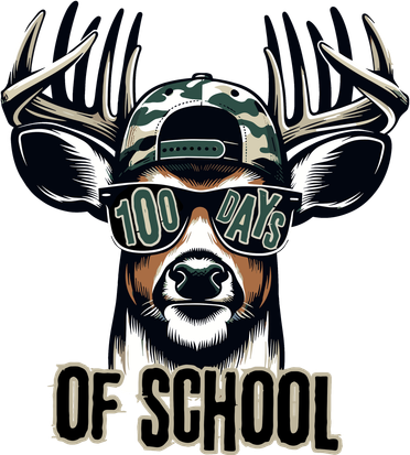 Boy 100 Day Buck Women's Hoodie
