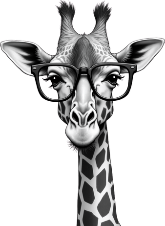 Cute Giraffe Graphic Casual Summer Funny Cool Animal Lover Women's Tank Top
