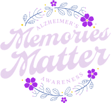Memories Matter AlzheimerS Awareness Month Purple Flower Toddler T-Shirt