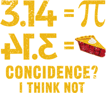 Pi 3 14 = Pie Coincidence I Think Not Math Pun Women's Tank Top
