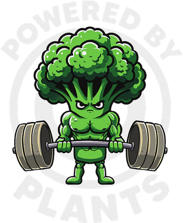 Powered By Plants Vegan Athlete Vegan Gym Vegan Bodybuilding 11oz C Handle Ceramic Mug