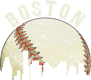 Boston Vintage Baseball Distressed Retro Backpack