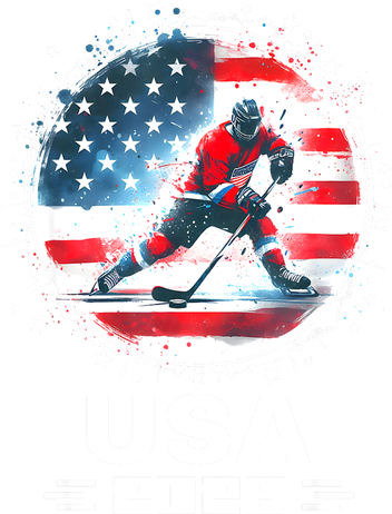 Usa Team 2026 United States American Flag Hockey Usa T-Shirt