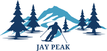 Retro Jay Peak Vermont Skiing Skier Blue Mountains Gift Toddler Hoodie