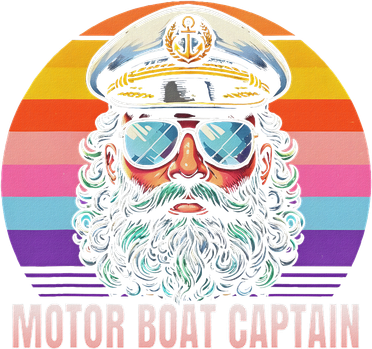 Motor Boat Captain Funny Toddler Hoodie