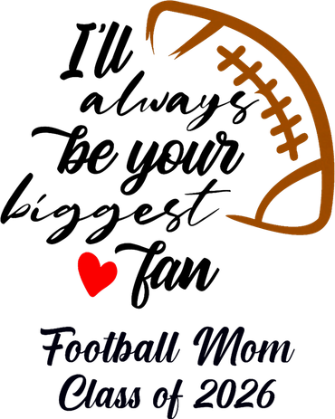 Senior Football Mom Class Of 2026 Graduation Graduate Tumbler