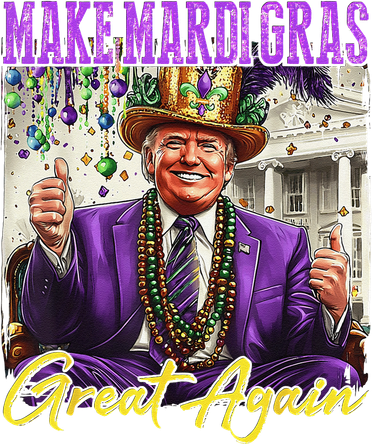 Make Mardi Gras Great Again Women's Sweatshirt