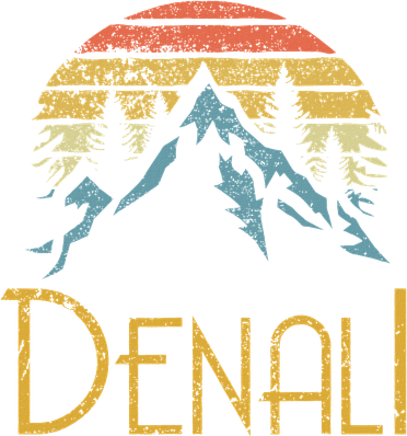 Mount Denali Alaska Mountains Camping Hiking Outdoor Hat