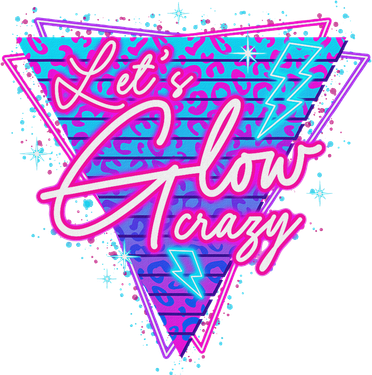 Lets A Glow Crazy Retro Colorful Matching Family Kids Sweatshirt