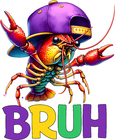 Bruh Mardi Gras Bruh Crawfish Mardi Gras Women's Tank Top