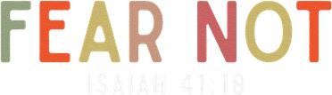 Fear Not Isaiah 41 10 God Faith Jesus Christianity Mousepad