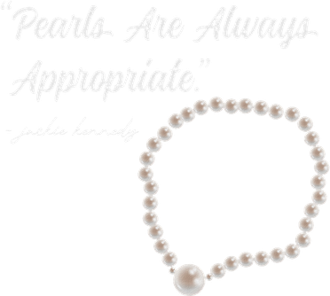 Pearls Are Always Appropriate Women's Sweatshirt