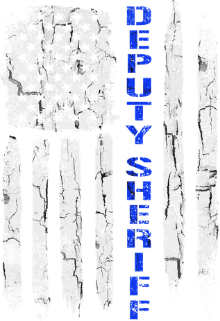 Deputy Sheriff For Thin Blue Line American Flag Tumbler
