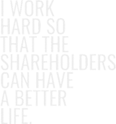 Shareholder Value Myth Funny Socialist Shareholder Activism 11oz C Handle Ceramic Mug