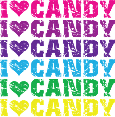 I Love Candy Kids T-Shirt