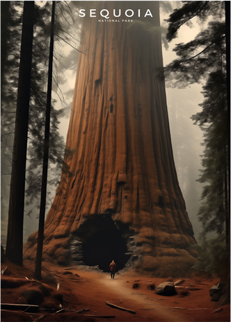 Sequoia National Park Photographic Design Backpack
