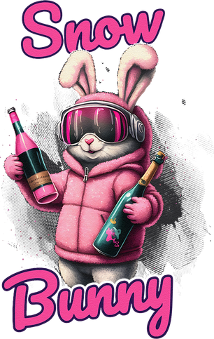 Skiing Snow Bunny Apres-ski Gift Women's Long Sleeve Shirt