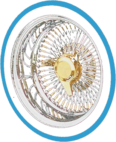 La Chicano Lowrider Spoke Wheel Tumbler
