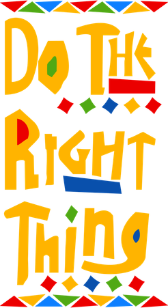 Do The Right Thing Baby Bodysuit