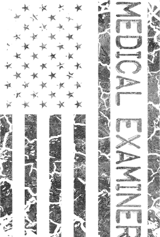 Funny Job Title Worker American Flag Medical Examiner Women's T-Shirt