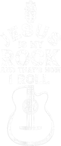 Jesus Is My Rock And That Is How I Roll Christian Coaster