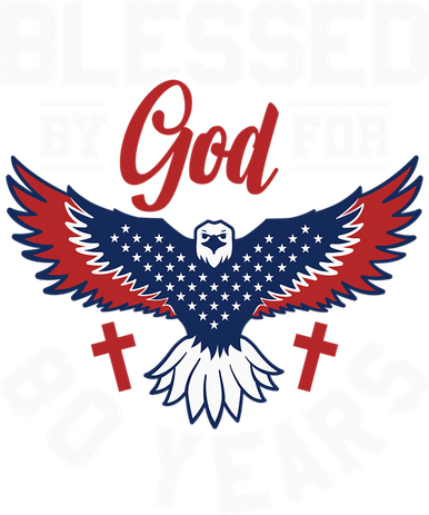 80th Birthday Man Woman Blessed By God For 80 Years Tumbler