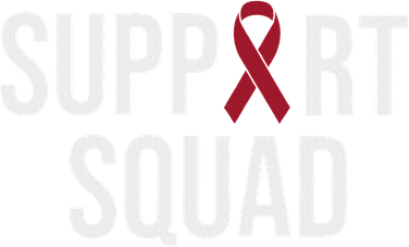 Multiple Myeloma Awareness Burgundy Ribbon Support Squad Tumbler
