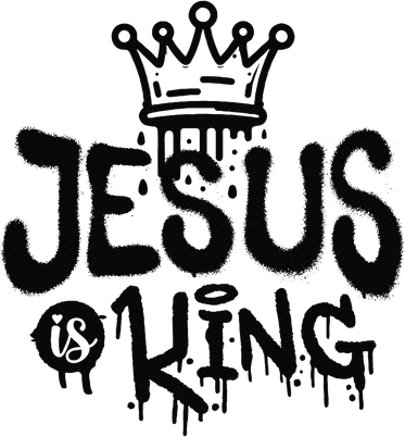 Jesus Is King Faith Religion Christian Spirituality Bucket Hat